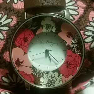 Vera Bradley Mocha Rouge watch